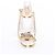 Anillo Louis Vuitton LV Windsor Fleur Negro Dorado - vista 3
