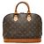 Sac à main Louis Vuitton Monogram Alma PM Marron