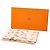 Hermès Sciarpa/Stola reversibile Hermes Henri de Linares Feather Multicolore Arancione - vista 5