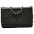 Bolsa de Ombro Chanel Coco Mark Chain Verde Caqui