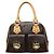 Louis Vuitton Monogram Manhattan PM Handtasche Braun