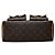 Louis Vuitton Monogram Manhattan PM Handtasche Braun - Ansicht 3