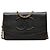 Timeless Borsa a tracolla Chanel Coco Mark con portafoglio e catena Nero