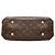Sac à main Louis Vuitton Monogram Montaigne BB Marron - vue 3