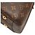 Sac à main Louis Vuitton Monogram Montaigne BB Marron - vue 4