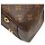 Sac à main Louis Vuitton Monogram Montaigne BB Marron - vue 6