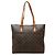 Bolso Cabas Mezzo Monogram Louis Vuitton Castaño