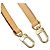Correa de hombro de cuero beige Louis Vuitton - vista 4