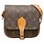 Borsa a tracolla Louis Vuitton Monogram Mini Cartouchiere Marrone