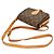 Borsa a tracolla Louis Vuitton Monogram Mini Cartouchiere Marrone - vista 10