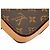 Borsa a tracolla Louis Vuitton Monogram Mini Cartouchiere Marrone - vista 6