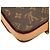 Borsa a tracolla Louis Vuitton Monogram Mini Cartouchiere Marrone - vista 7