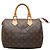 Louis Vuitton Monogram Speedy 25 Mini Boston Bag Handtasche Braun
