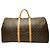 Louis Vuitton Monogram Keepall 60 Boston Bag Braun