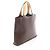 Céline Sac à main Celine Macadam avec logo embossé Marron Beige - vue 2