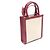 Céline Sac à main 2-Way Celine Mini Vertical Cabas Écru Bordeaux - vue 2