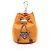 Accesorio Mini Bolso Charm Prada Re-Nylon Castaño Naranja