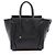 Céline Bolsa de mão Celine Luggage Micro Shopper Preto