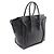 Céline Bolsa de mão Celine Luggage Micro Shopper Preto - vista 2