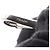 Prada Saffiano Leather Keychain Accessory Black - view 3