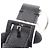Prada Saffiano Leather Keychain Accessory Black - view 6