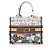 Christian Dior Dior BOOK TOTE Borsa Tote Piccola Bianco Multicolore