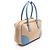 Prada RE-EDITION 1978 RE-NYLON Borsa a mano media con doppio manico Blu Beige - vista 2