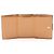Cartera tri-fold Fendi Baguette FF Logo Beige - vista 3