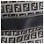 Fendi Zucchino Schultertasche Braun Marineblau - Ansicht 9