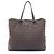 Fendi Zucchino Tote Bag Braun Schwarz