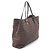Fendi Zucchino Tote Bag Braun Schwarz - Ansicht 2
