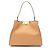 Borsa a tracolla media in pelle Fendi Way Marrone