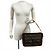 Borsa a tracolla Louis Vuitton Vivacite GM Marrone - vista 14