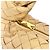 Borsa Mini Jodie di Bottega Veneta Beige - vista 8