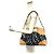 Louis Vuitton Monogram Multicolore Judy MM Handbag Black - view 9