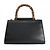 Bamboo Borsa a mano Gucci Nymphaea con manico in bambù Nero