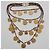 Kenneth Jay Lane Collana a monete multi-filo con perline color oro D'oro - vista 3