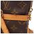 Bolso de hombro Louis Vuitton Coussin GM Monogram Castaño - vista 9