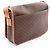Céline Bolso de hombro Celine Macadam Brown Castaño - vista 2