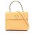 Céline Celine Turnlock 2-Way Handtasche Gelb