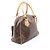Borsa Louis Vuitton Manhattan PM Marrone Monogramma - vista 2