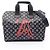 Borsa Boston Louis Vuitton Speedy Bandoulière 40 Bianco Rosso Blu navy
