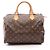 Louis Vuitton Speedy 30 Monogram Handtasche Braun