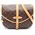 Louis Vuitton Saumur 30 Schultertasche Braun