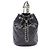 Zaino/Borsa Chanel Matelassé in pelle di agnello nera Nero