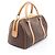 Céline Celine Macadam Handtasche Braun Beige - Ansicht 2