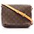 Bolsa de Ombro Louis Vuitton Musette Tango Monogram Marrom Monograma