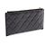 Borsa/Pouch Chanel Matelassé in pelle d'agnello nera Nero - vista 2