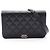 Borsa a tracolla Chanel Boy Matelassé Nero
