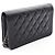 Borsa a tracolla Chanel Boy Matelassé Nero - vista 2